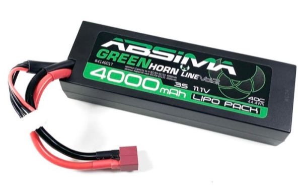 4140017 Lipo 11,1/4000 Greenhorn-40C LOW Deans/XH